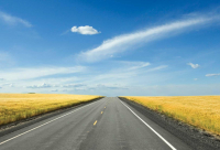 Open road