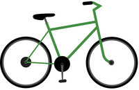 Green bike
