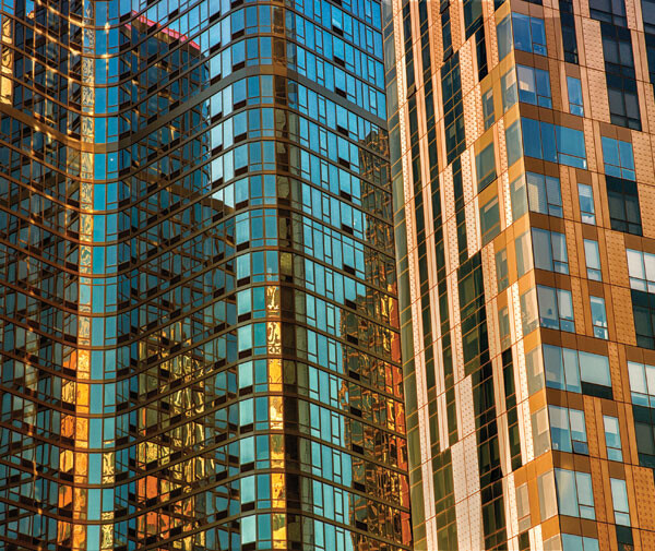 Buildings in Brooklyn, New York City 